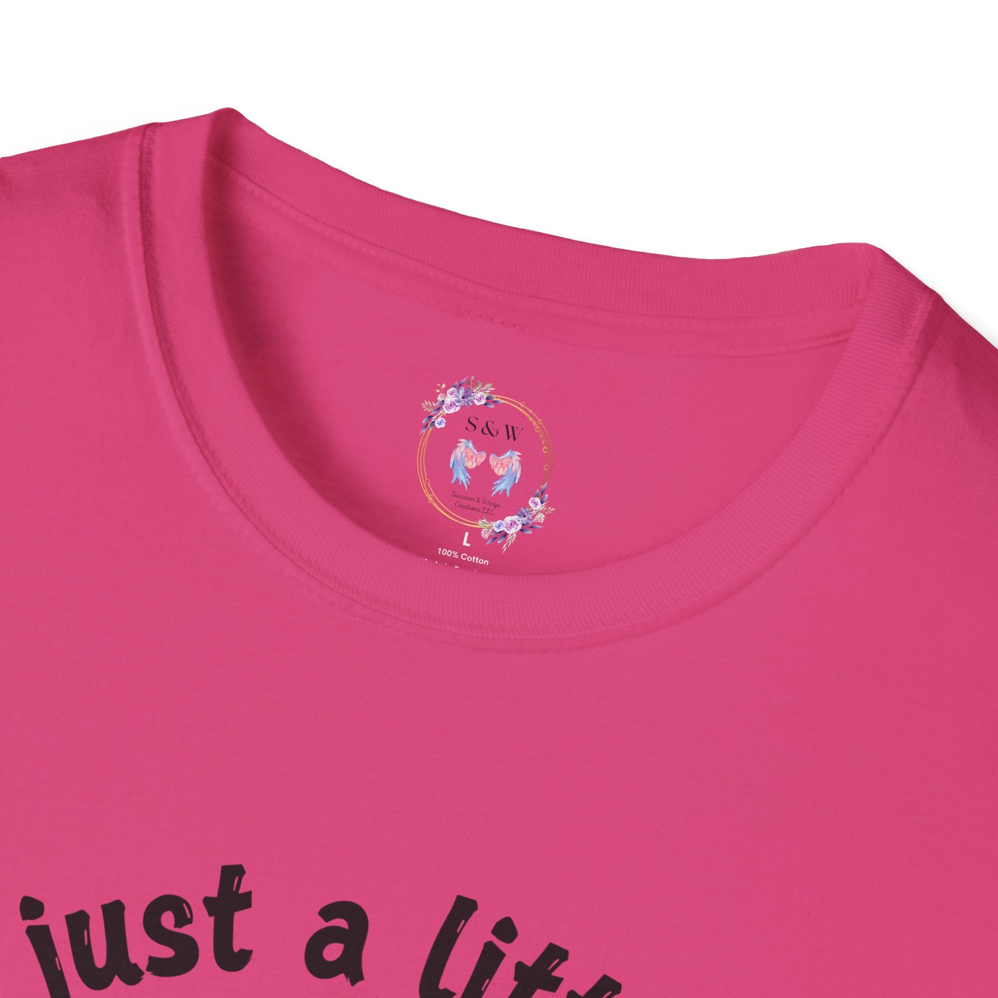 Just a Little Moody, Cute T-Shirt, Gift for Animal Lovers, Casual Outfit, Perfect for Birthdays, Farmhouse Decor