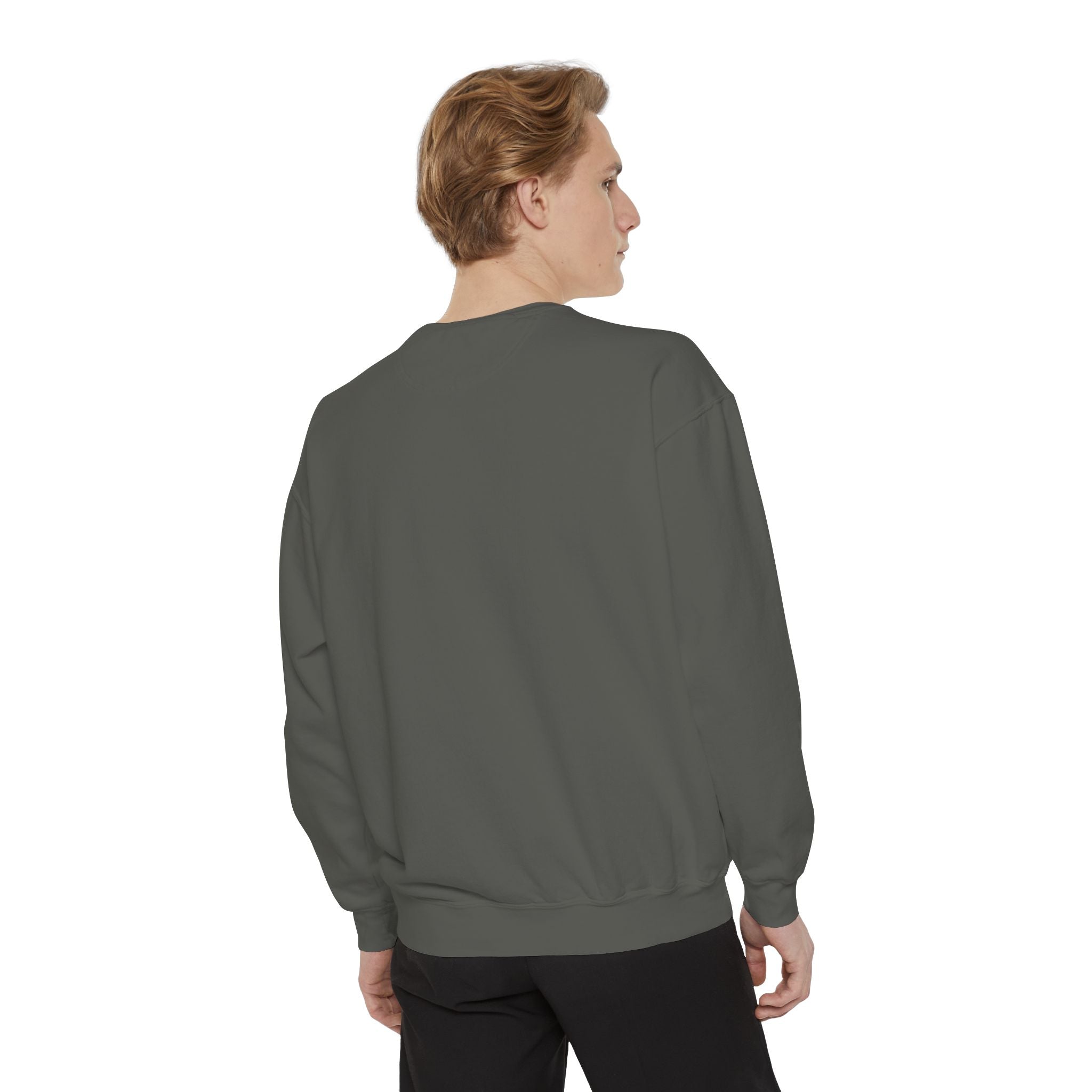 Moo I Mean Boo! Sweatshirt - Cozy Halloween Vibe, Perfect for Fall Gatherings, Unique Gift for Animal Lovers, Unisex Casual Wear
