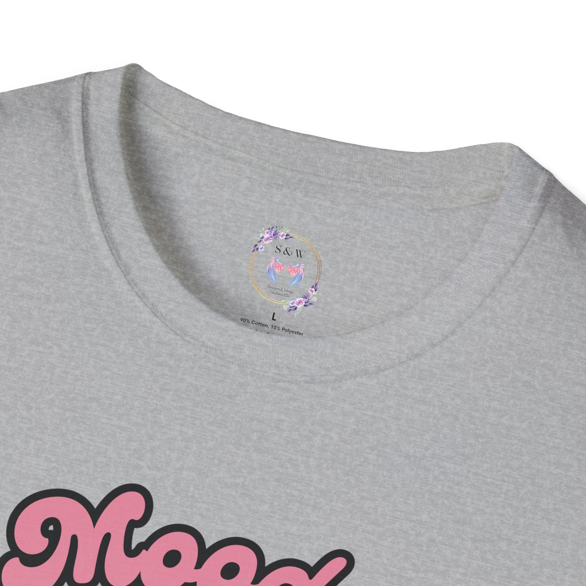 Moody Heifer Unisex Softstyle T-Shirt, Cute Cow Tee, Fun Graphic Shirt, Animal Lover Gift, Casual Wear, Birthday Present